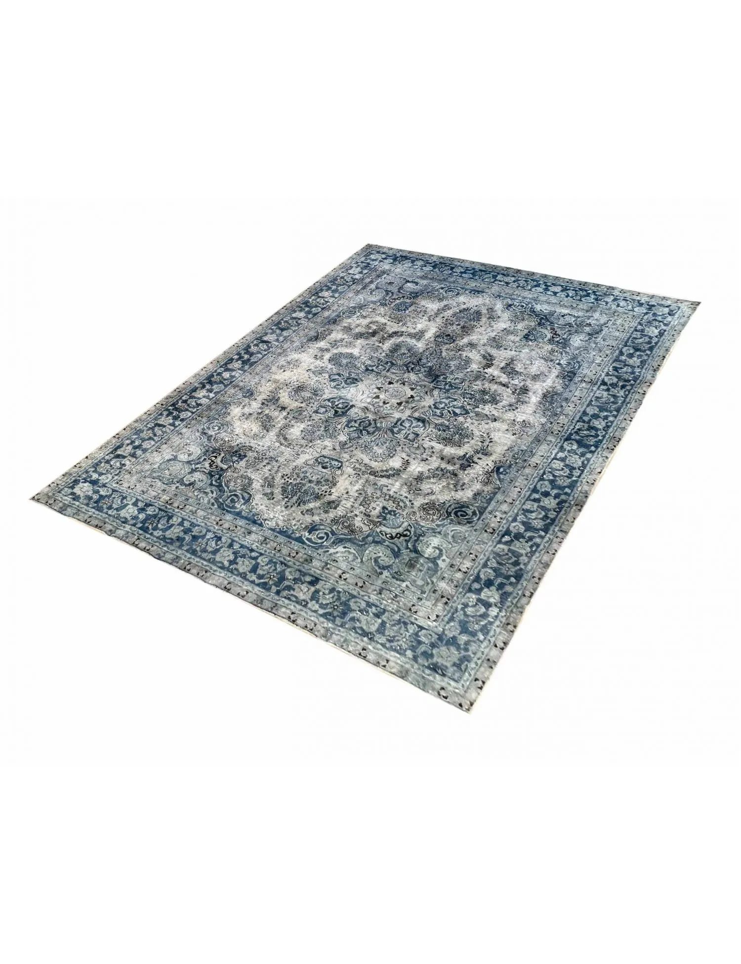 Persian Vintage Carpet  grey  365 x 280 cm