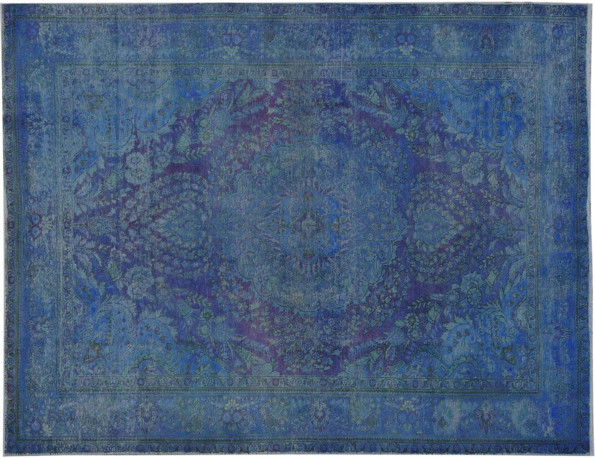 Persian Vintage Carpet  blue  295 x 206 cm