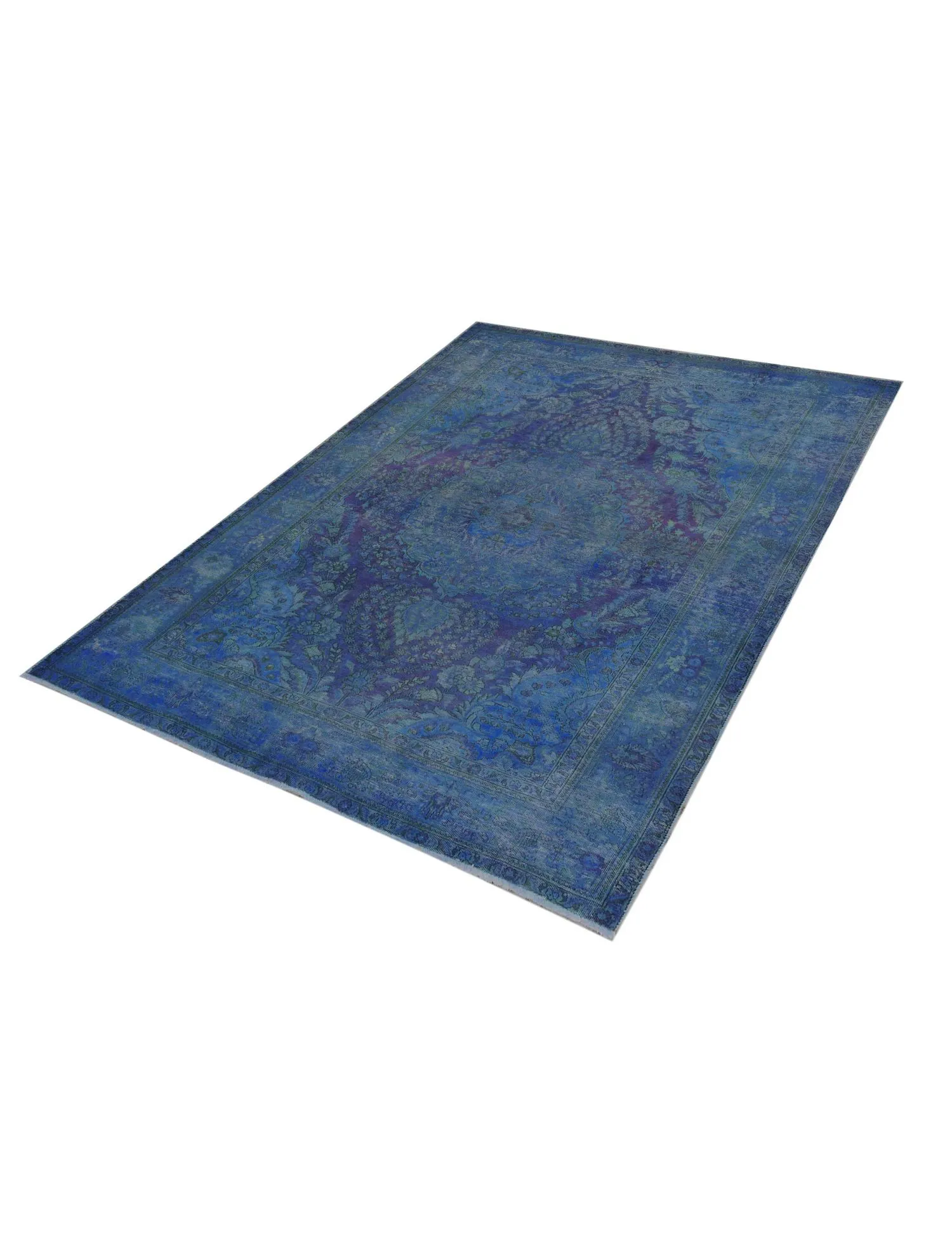 Persian Vintage Carpet  blue  295 x 206 cm