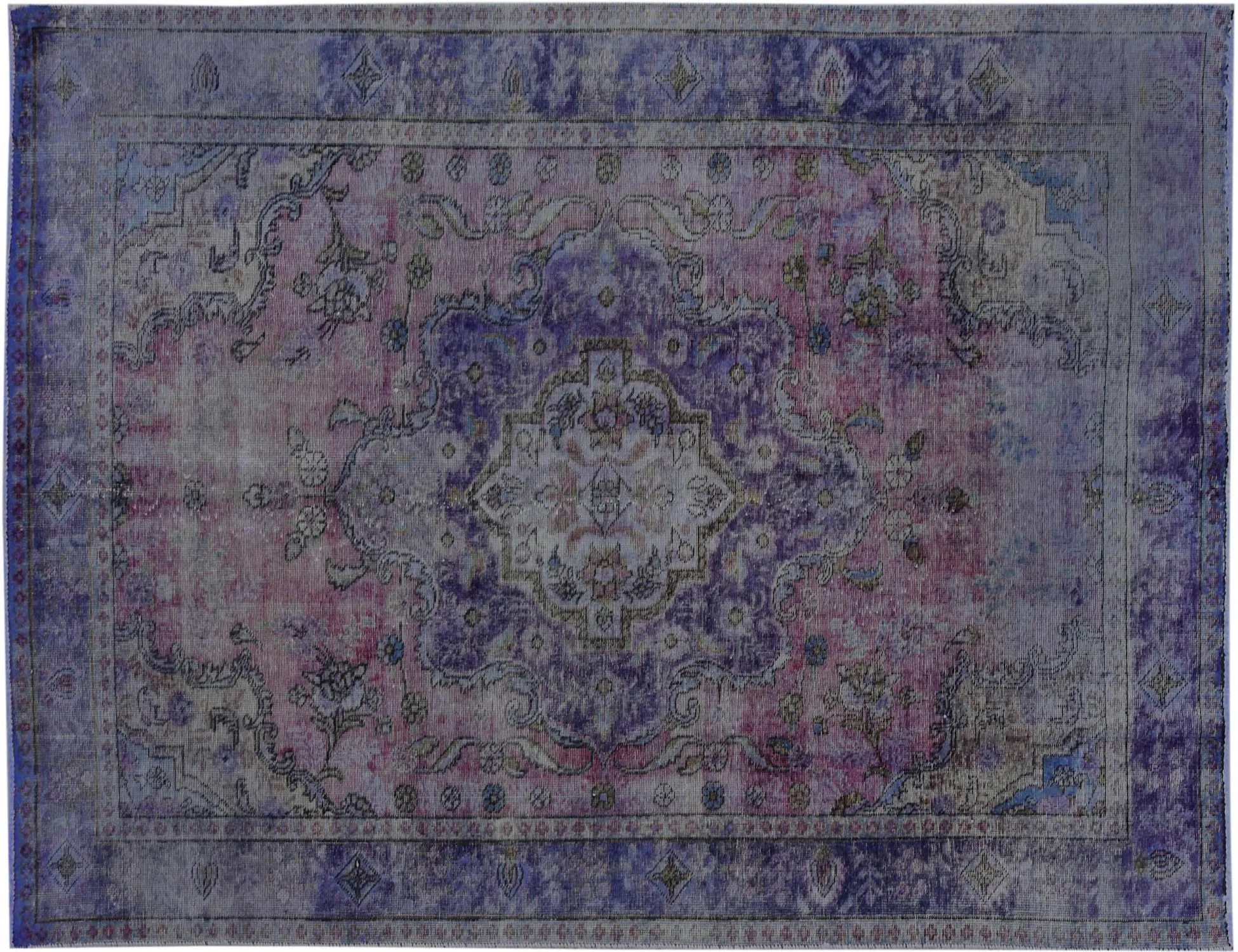 Persialaiset vintage matot  violetti  290 x 195 cm