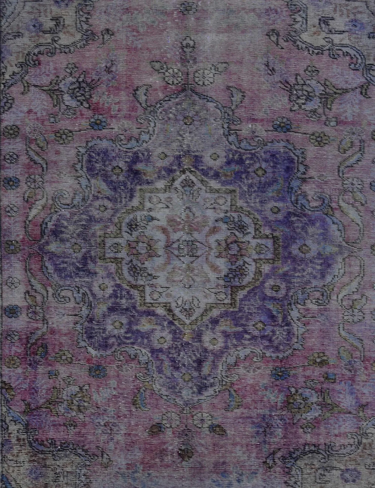 Persialaiset vintage matot  violetti  290 x 195 cm
