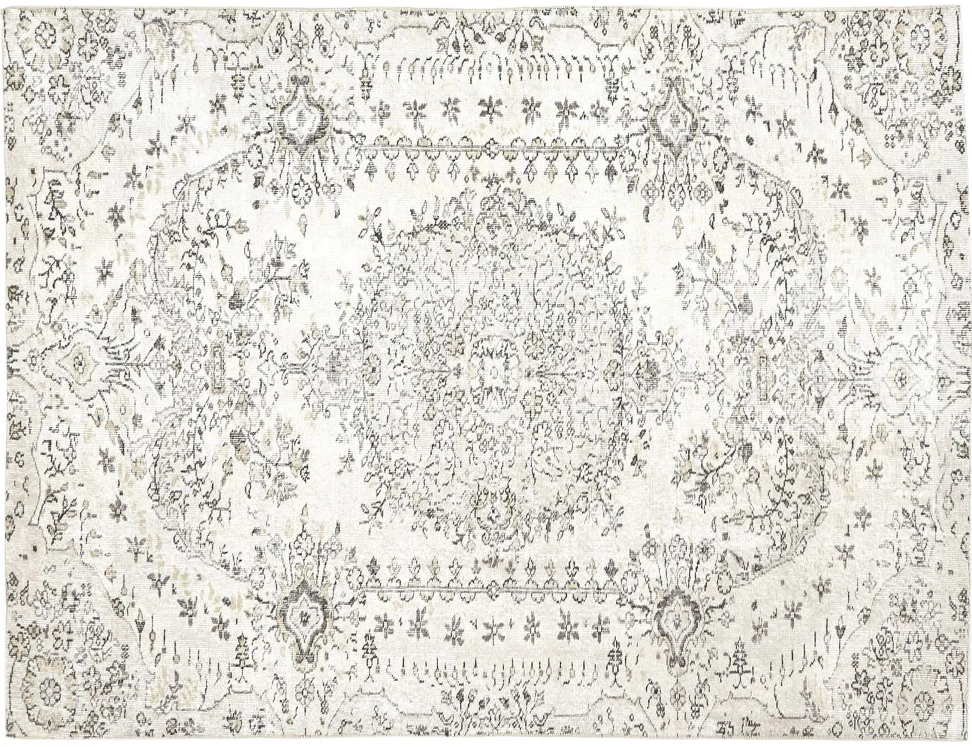 Vintage Teppich  beige  260 x 167 cm